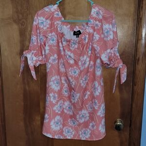 Heyson Coral Floral Top